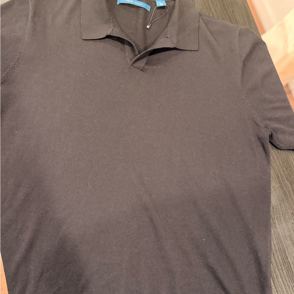Perry Ellis Charcoal Polo Shirt